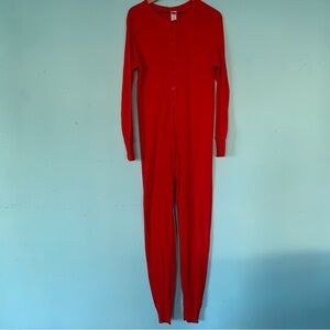 Morgan Mills Long Handles Thermal Long Johns Grandpa Union Suit XL Vintage Rare